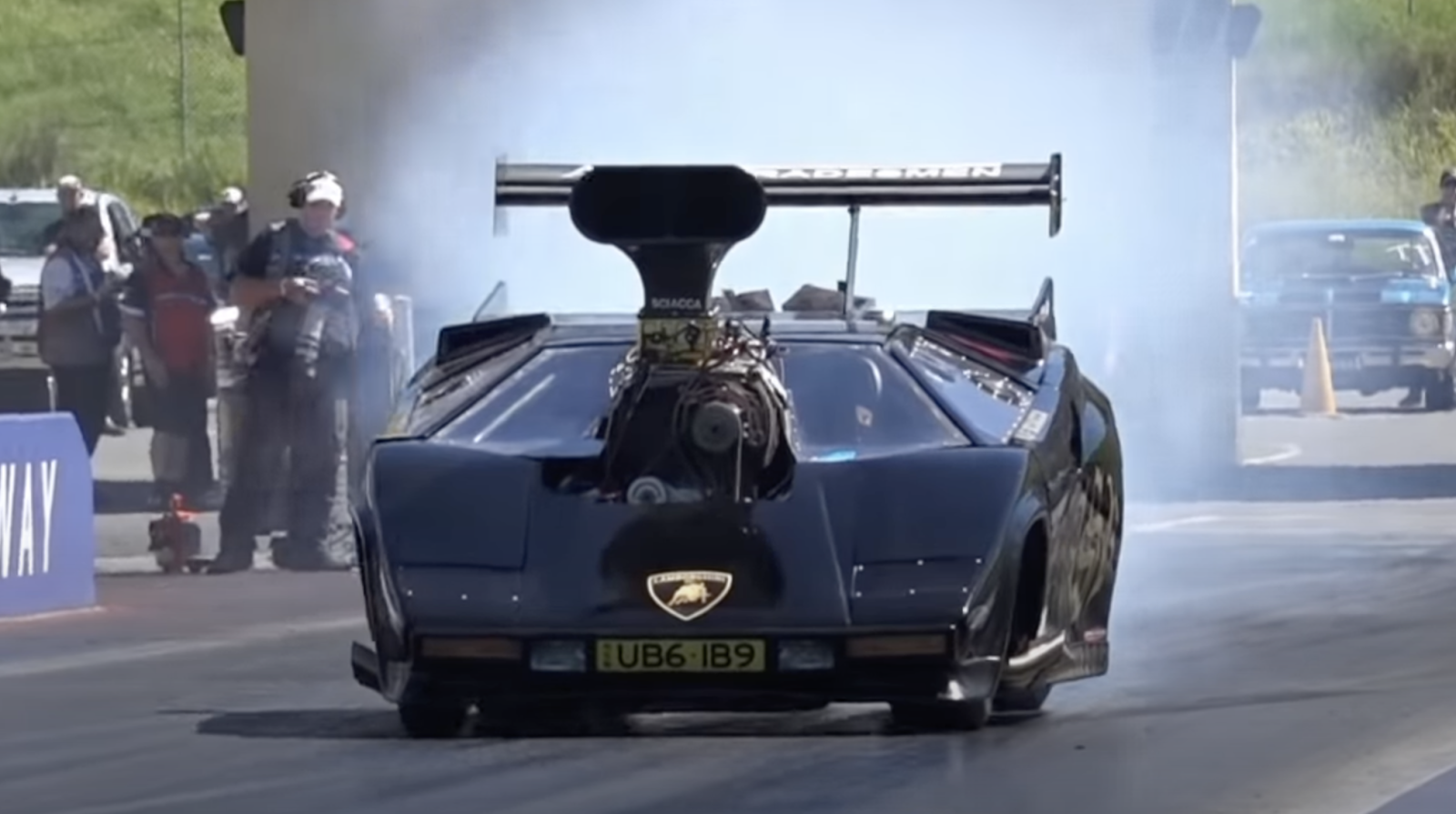 Motorsport Classics Blown V8 Countach Drag Car